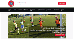 Desktop Screenshot of amsoccerclub.org