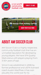 Mobile Screenshot of amsoccerclub.org